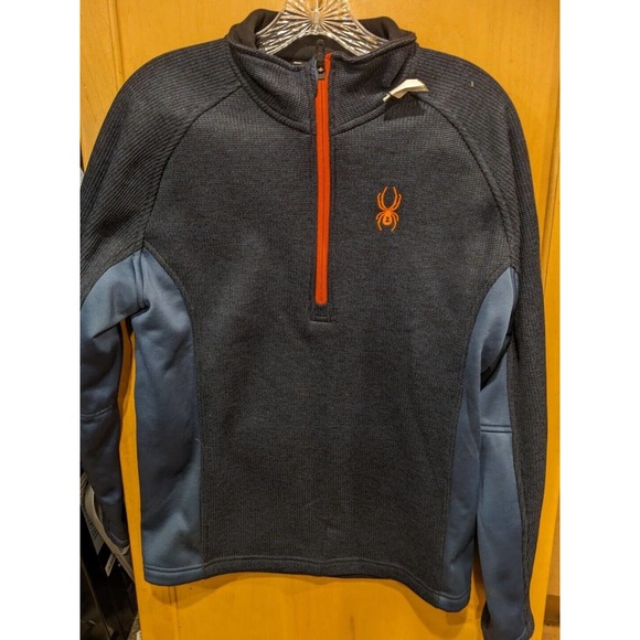 SPYDER Outbound Pullover‎ Core fleece Mens Size Small 1/4 Zip - Picture 1 of 5